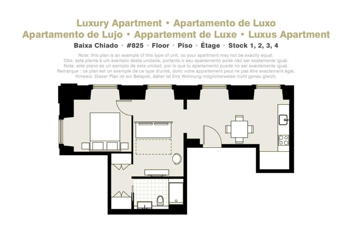 Lisbon Serviced Apartments - Baixa Екстериор снимка
